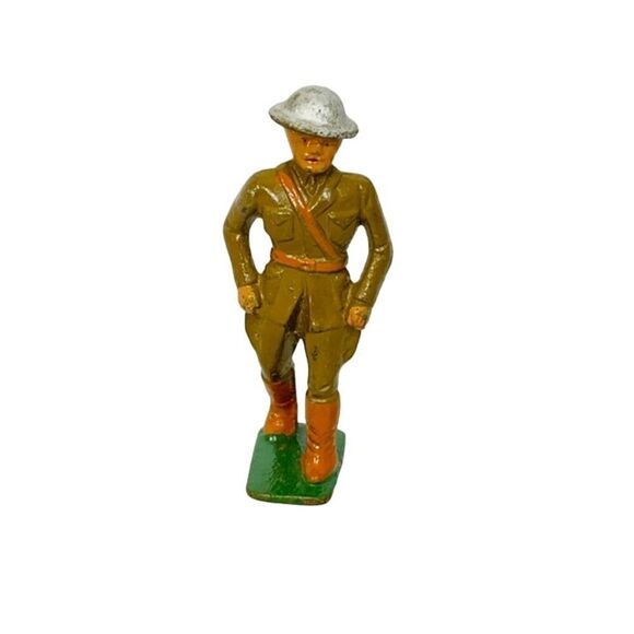 Barclay Manoil Lead Soldier Walking Marching Doughboy - Picture 1 of 5